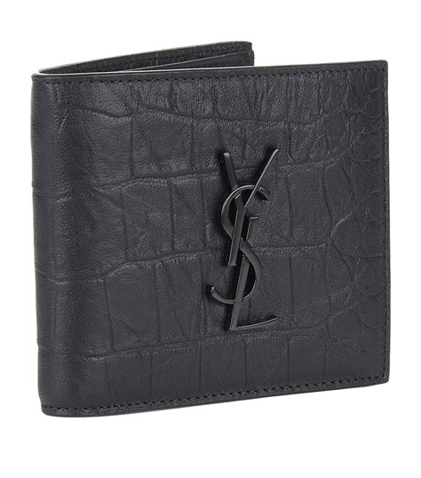 ysl mens orange wallet|YSL card holder for men.